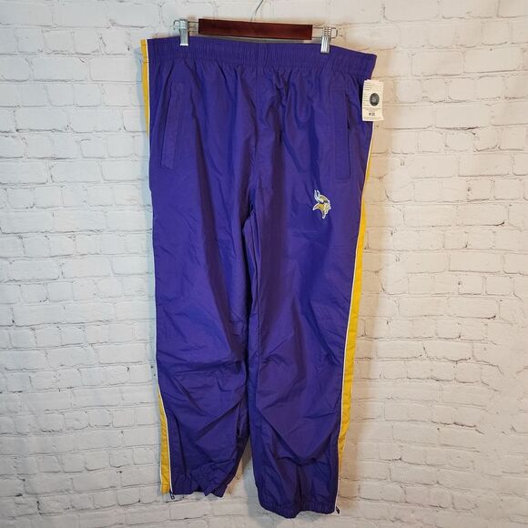 Men's Vintage NFL Minnesota Vikings Athletic Joggers - Picture 1 of 4